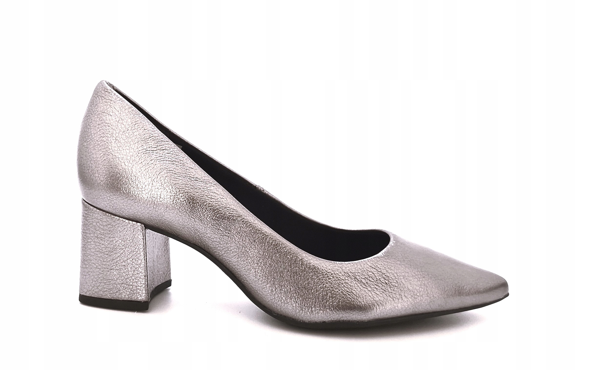 Stříbrné dámské lodičky na podpatku Bottero 354901r36