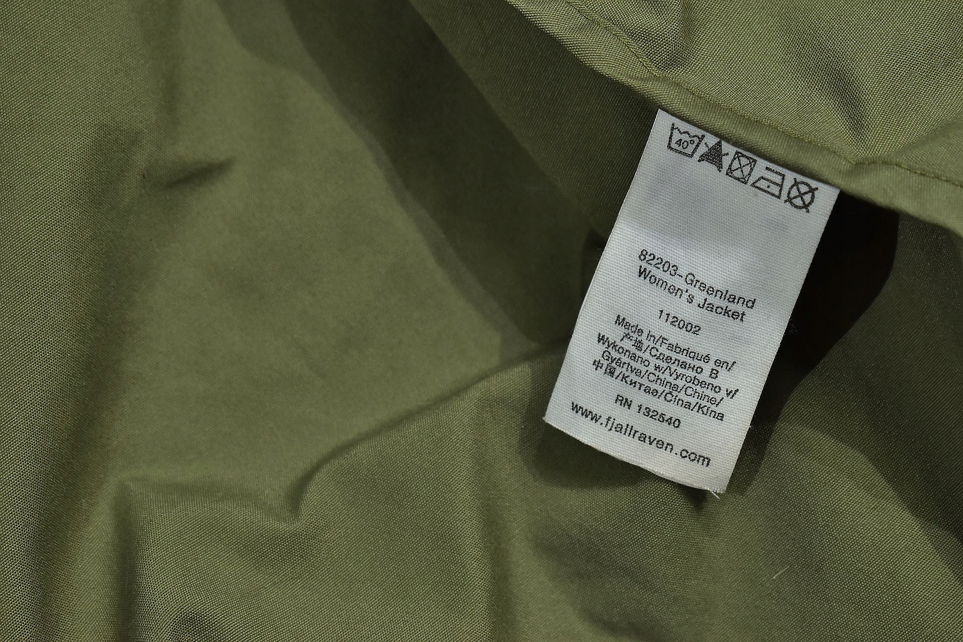 FJALLRAVEN Greenland Khaki Damska XXS Rodzaj inny