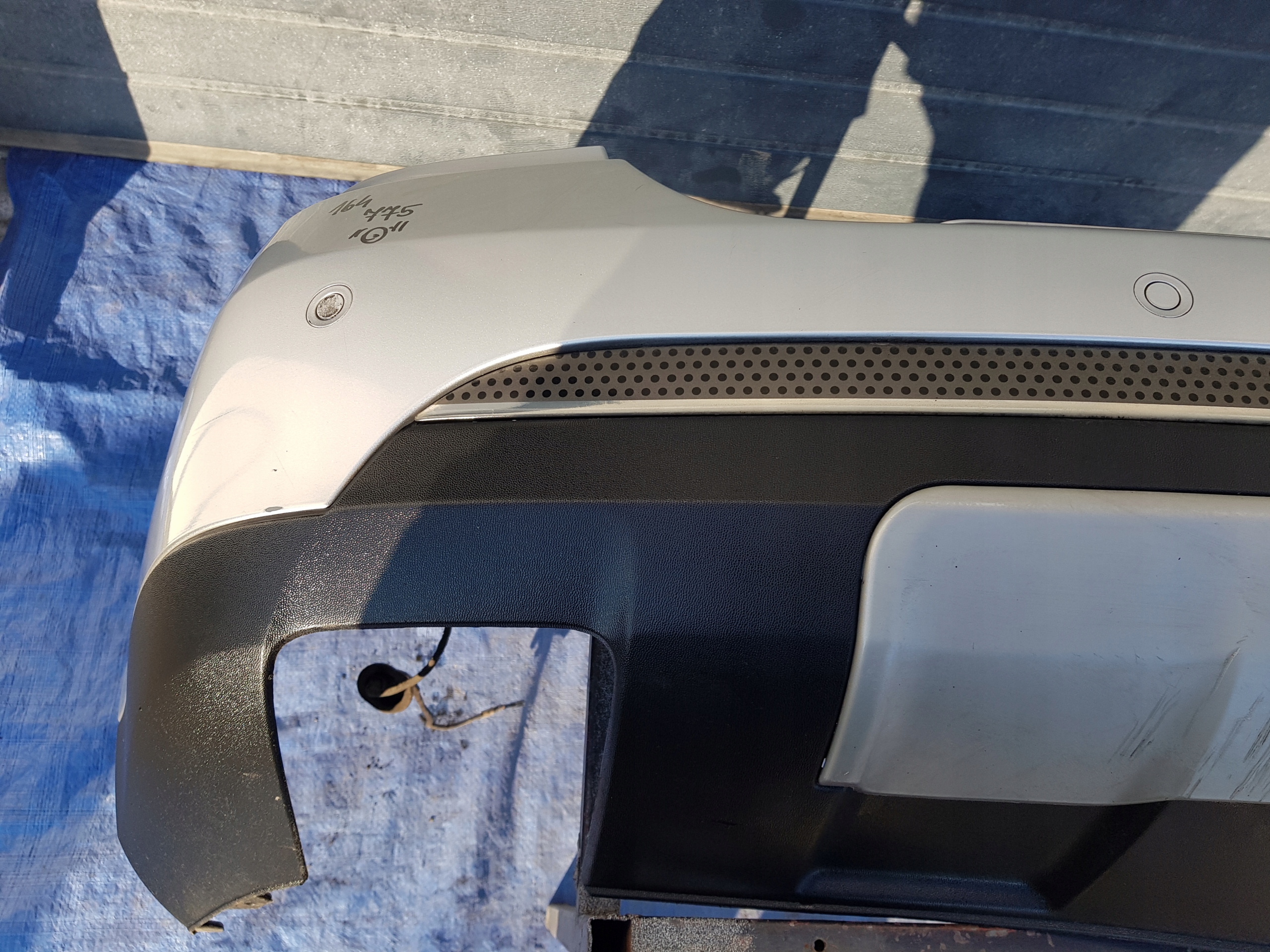bumper rear part rear MERCEDES ML W164 PDC C775 775