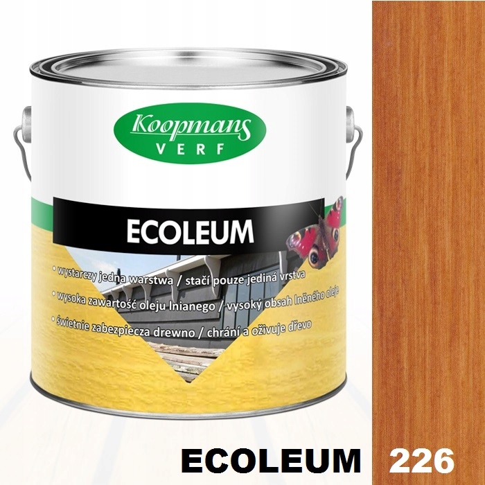 

Ecoleum Olej Wosk Koopmans 2,5 l 226 Mahoń
