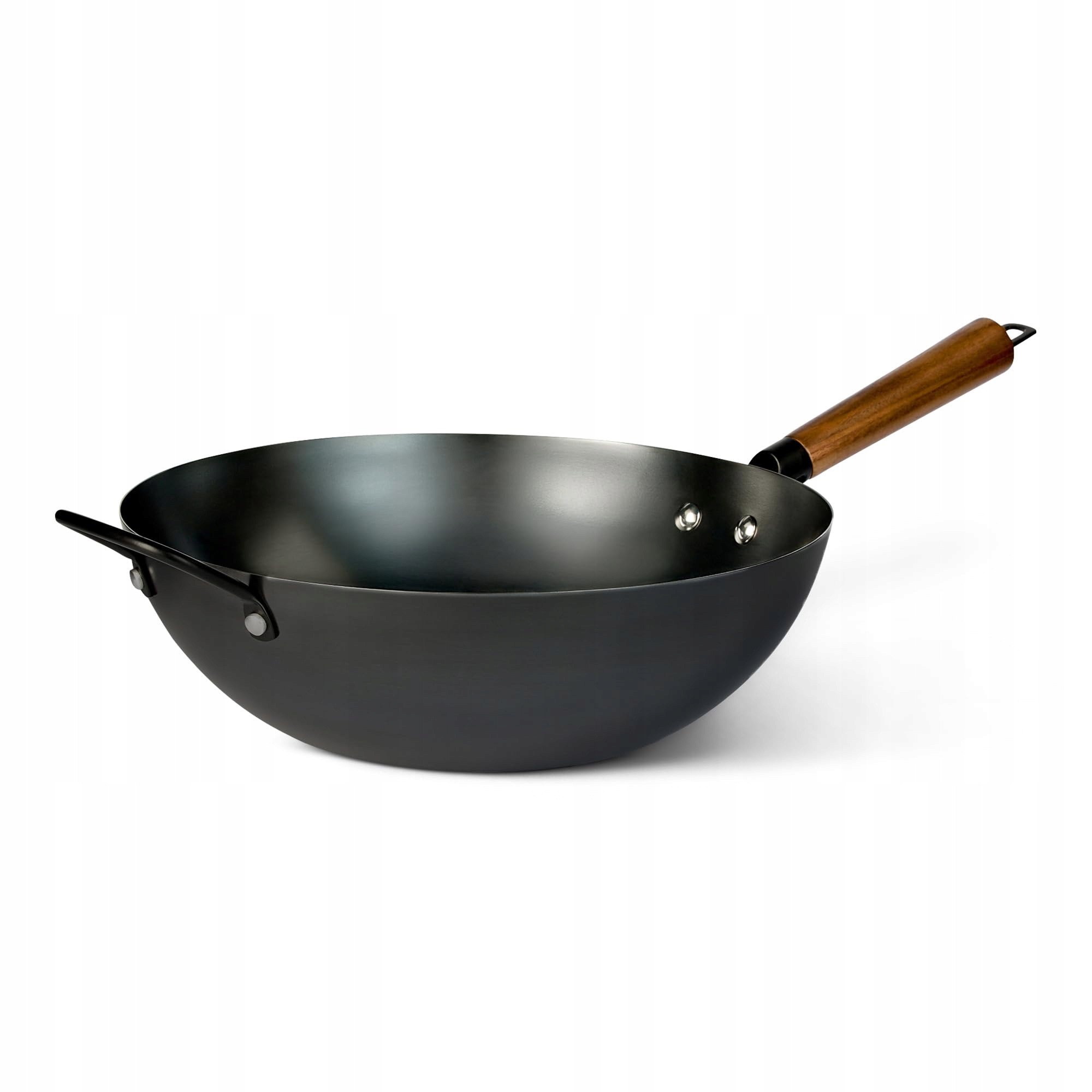 Wok 32 cm AmazonBasics Spolehlivý Non-Stick pro vaření a smažení