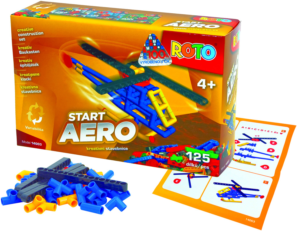 

Klocki Kreatywne Roto Start Areo Helikopter 125el.