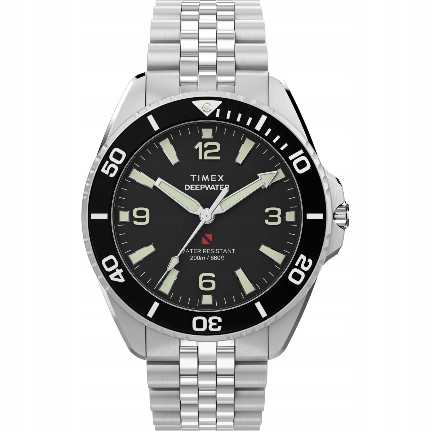 Pánské Hodinky Timex TW2Y64500 stříbrný náramek