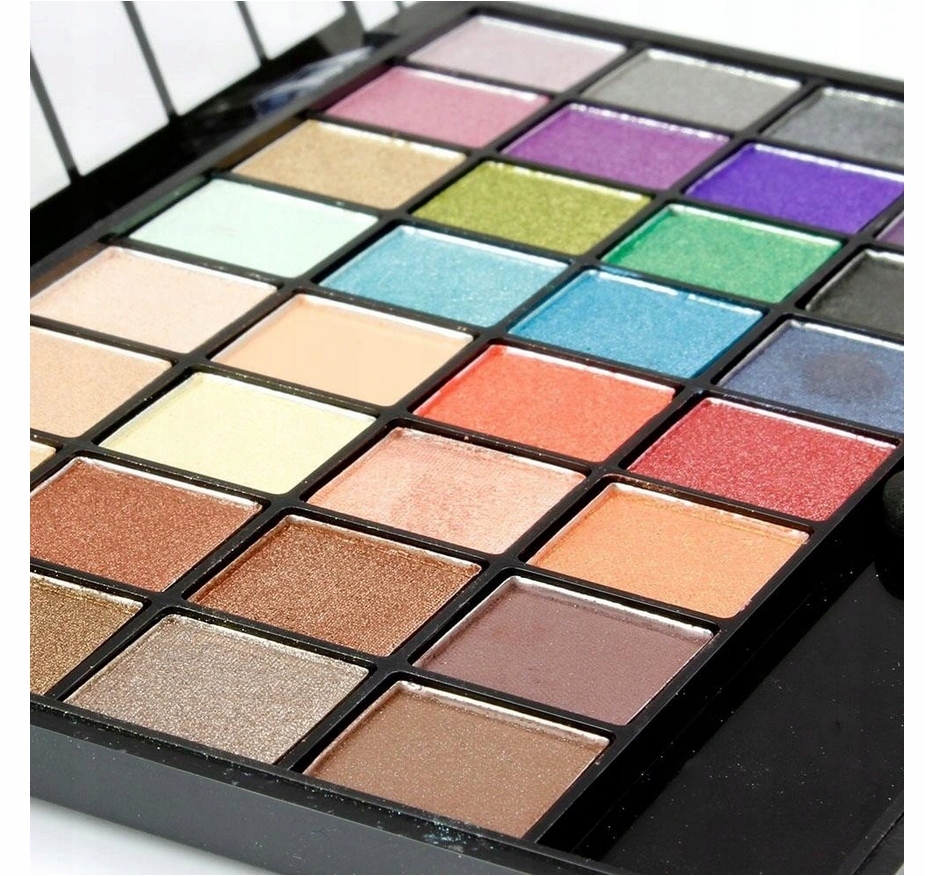 PALETA 32 CIENI DO POWIEK RAINBOW EYES BS102A Marka inna marka