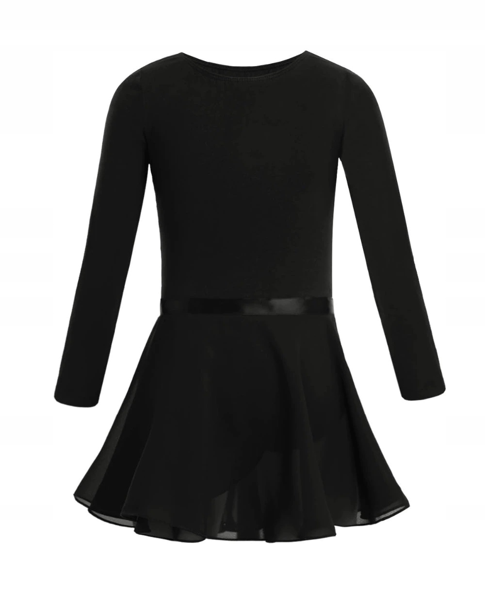 BODY BALETOWE SPÓDNICZKA STRÓJ DO TAŃCA BALETU 110 Kod producenta 660 - BLACK - 110