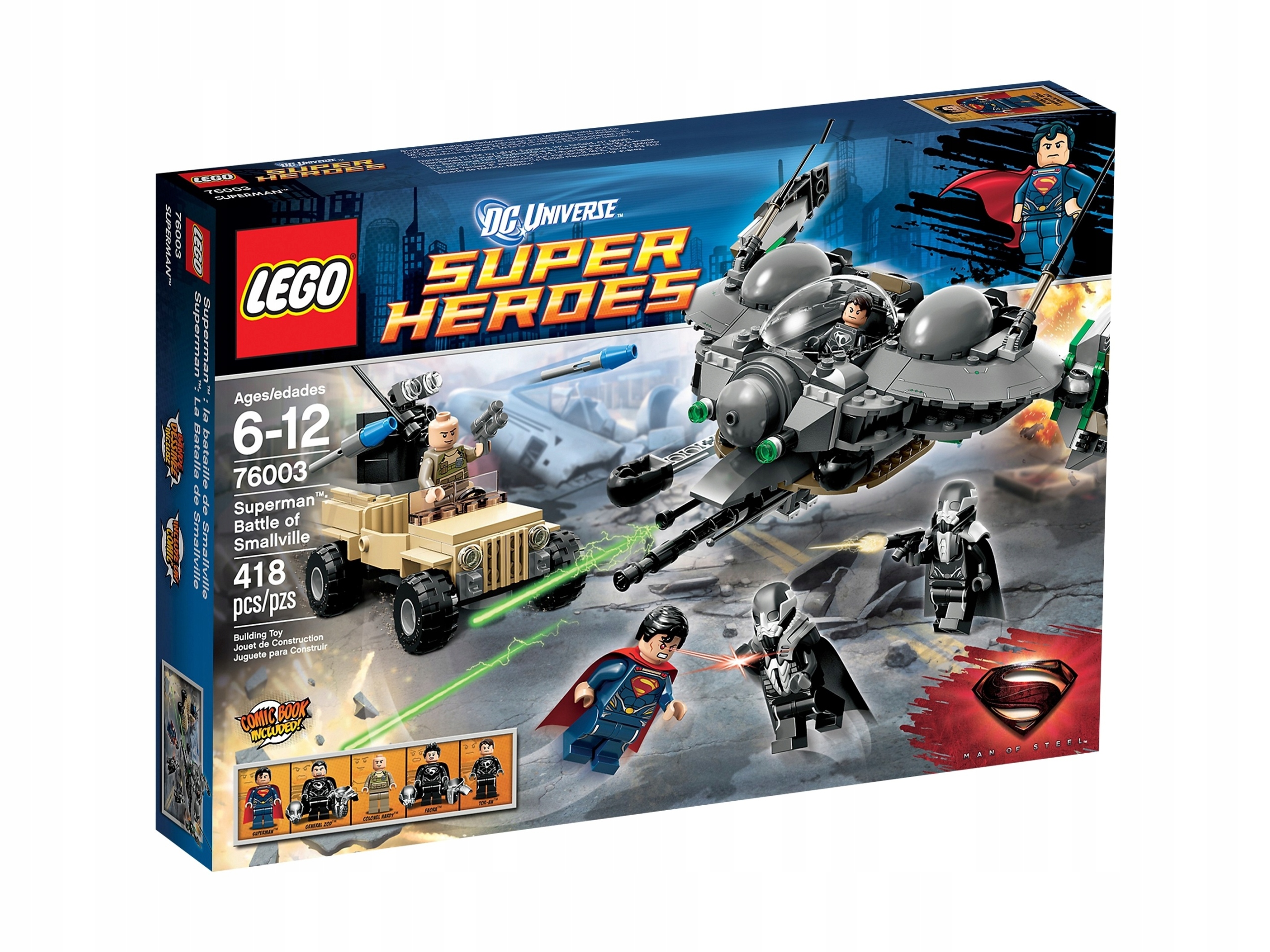 Lego Heroes 76003 Superman: Bitva o Smallville Nové