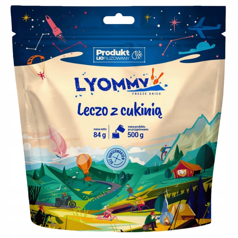 Żywność liofilizowana Lyommy Leczo z cukinią 84 g/380 kcal