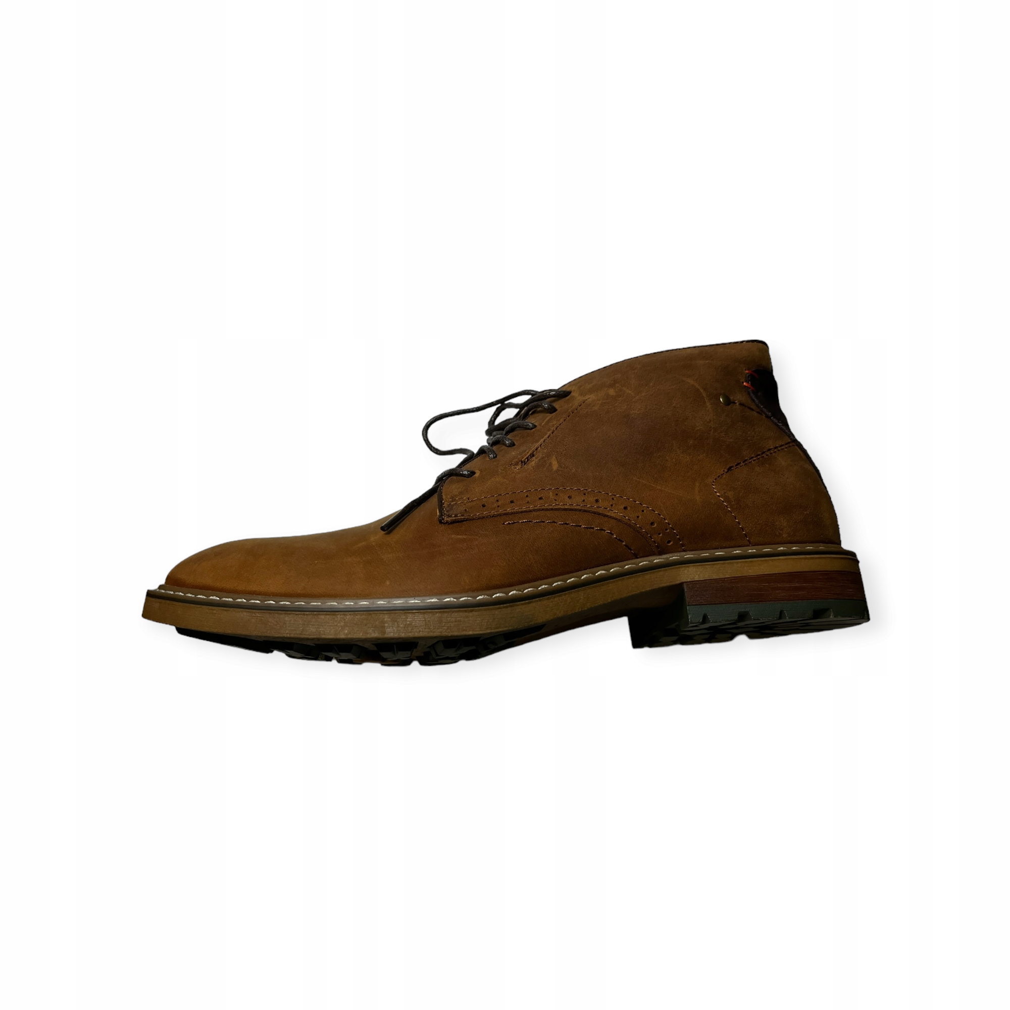 Hnědé pánské šněrovací kotníkové boty Arkbird 43,5