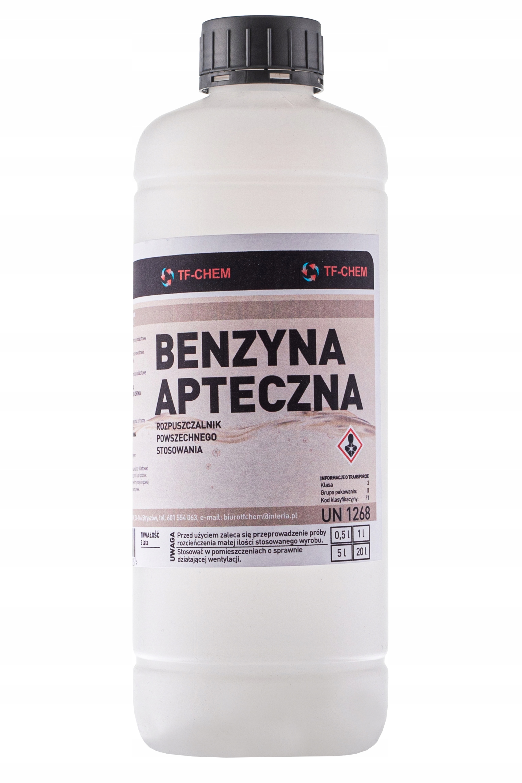 

Eter Naftowy 60/90 Benzyna Apteczna 1l