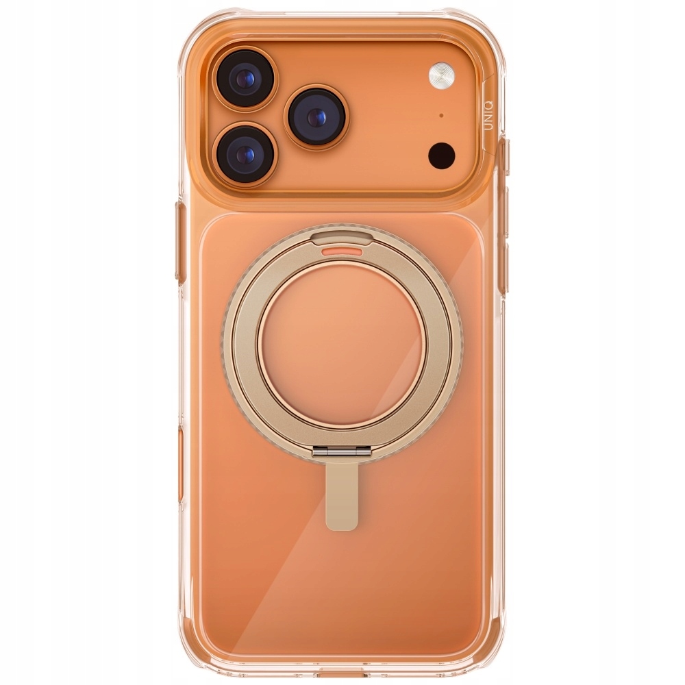 Etui Uniq do iPhone 17 Pro Max, Swivix Kickstand, plecki z uchwytem MagSafe