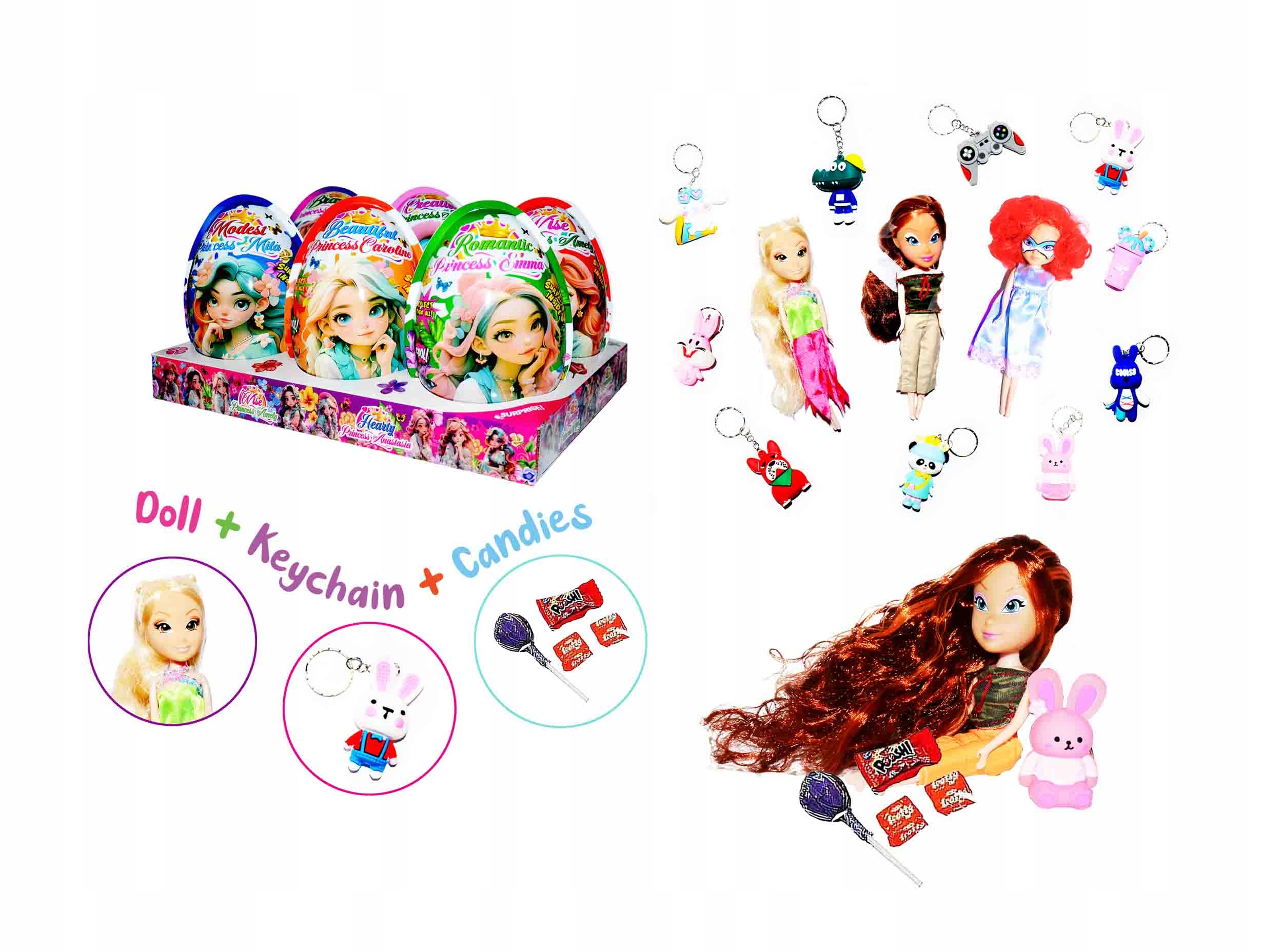 Vajíčko 17.5CM XXXL Princes Plastic 6 Ks