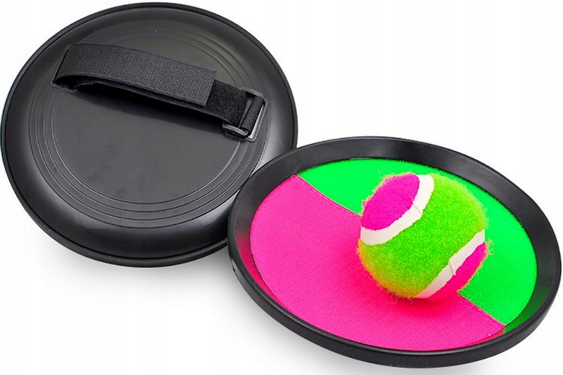 CATCHBALL Gra Na Rzepy Rzucaj Łap Paletki + Piłka 3+ Norimpex Marka Norimpex