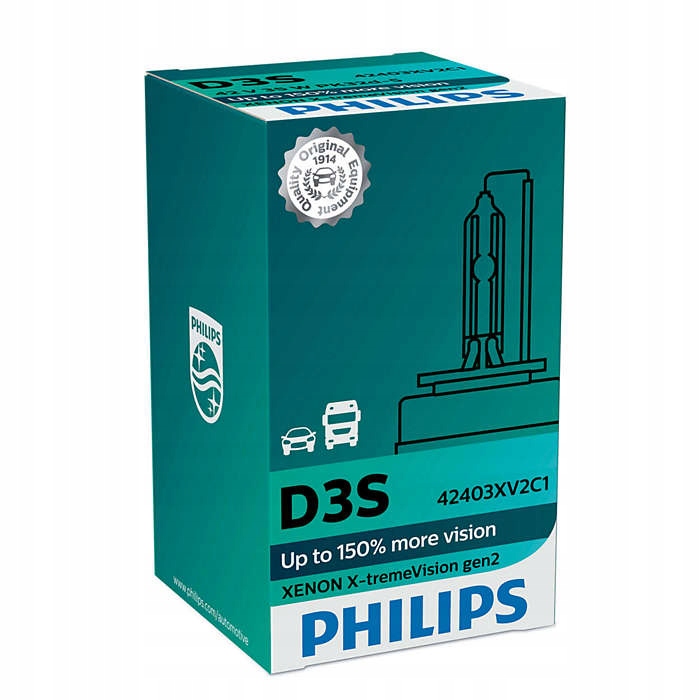 Philips D3S X-Treme Vision Xenon Žiarovka 4800K