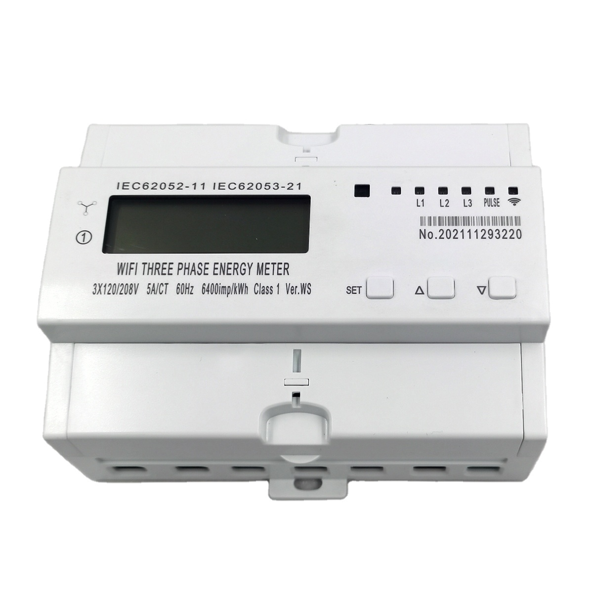 3fázový elektroměr ovladač 65A Wi-Fi Ivap