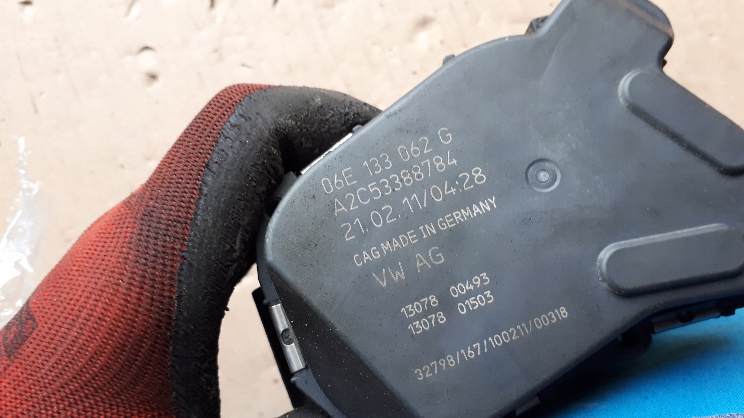 A6 C7 4G Valvola a farfalla 06E133062G 3.0 TFSI S4 B8 S5