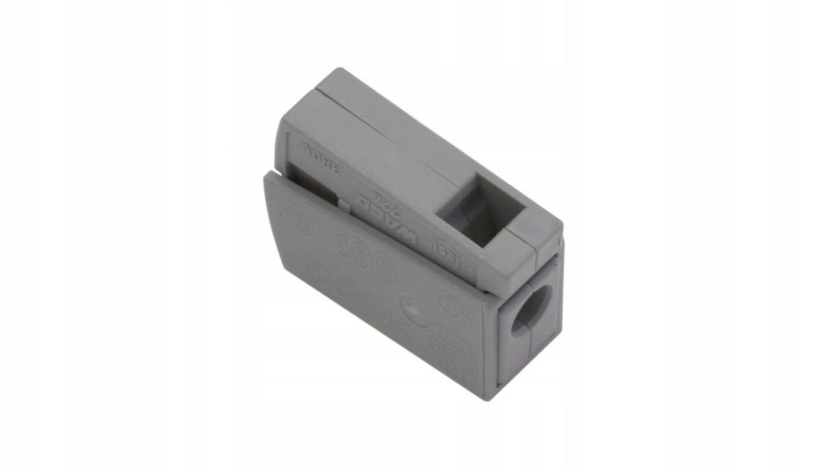 Złączka Wago 2x1-2,5mm pojedyncza oświetleniowa