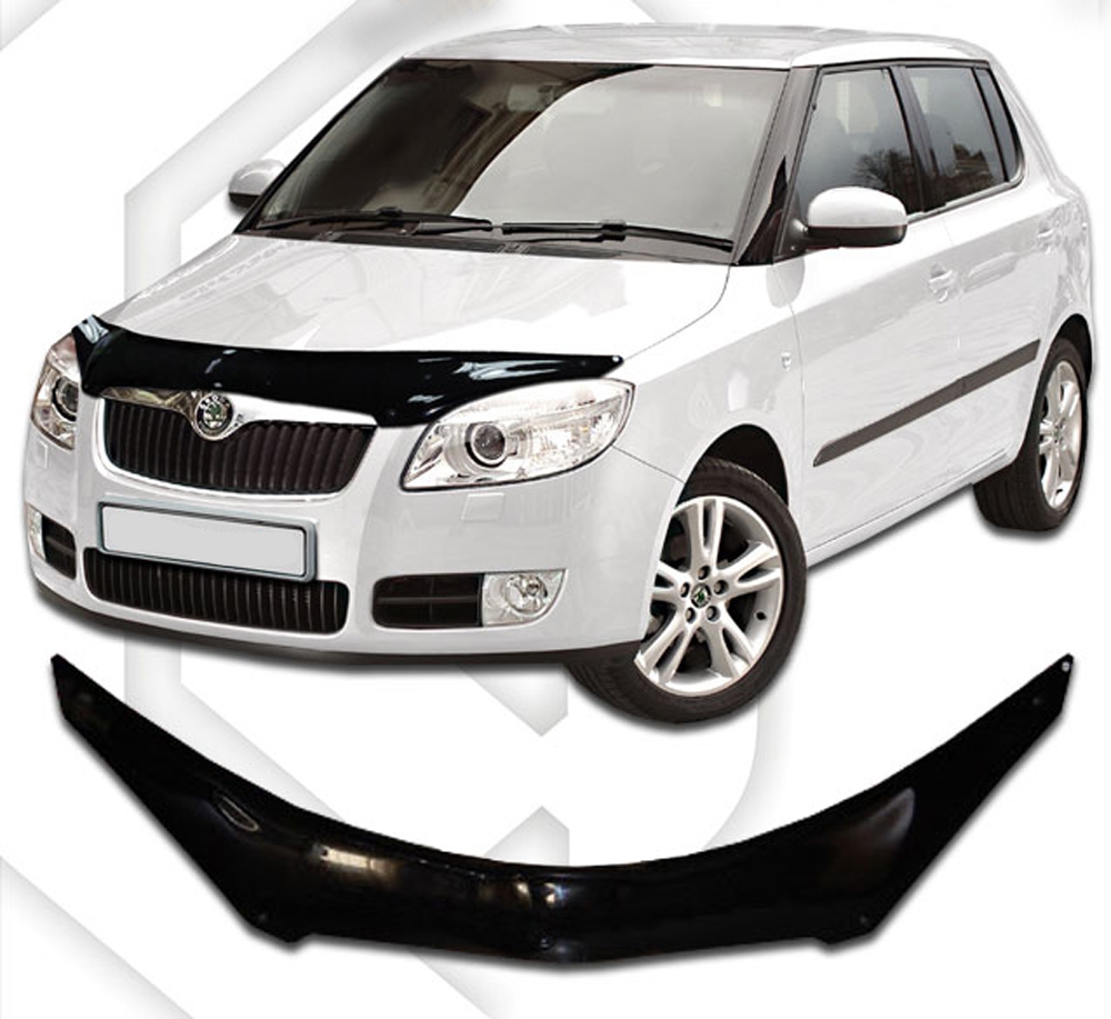 ОБТЕКАТЕЛЬ ПЕРЕДНЕГО КАПОТА SKODA FABIA II HTB 2007-14