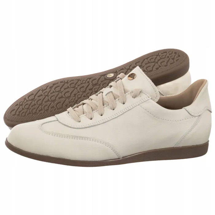 Dámské polobotky Kožené Ryłko Krémové R1RZ5_X_ _2NSF