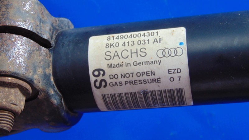 shock absorber MCPERSON left front 2.0TDI AUDI A4 B8 A5 8T 08-15R