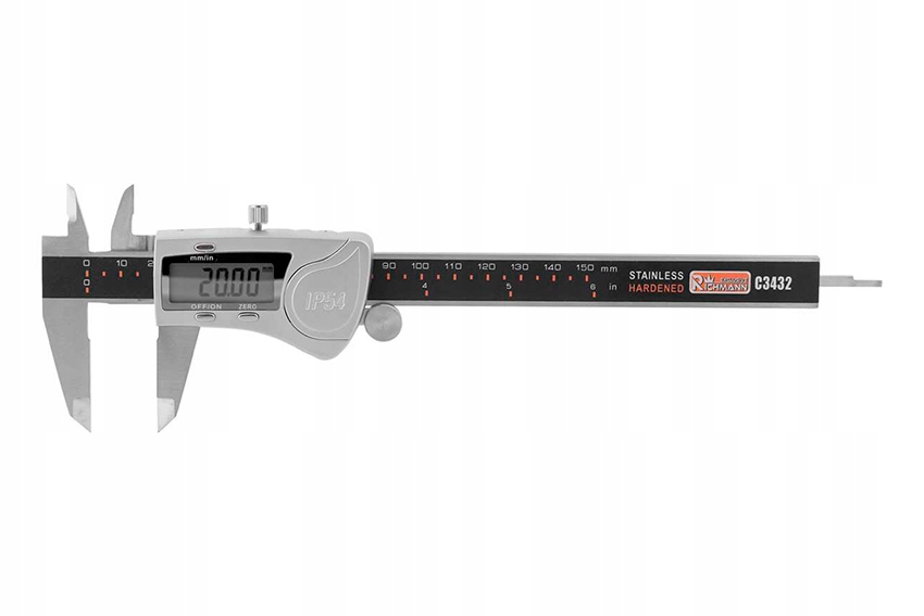 Elektronické posuvné měřítko nonius IP54 150 mm 0.01 mm