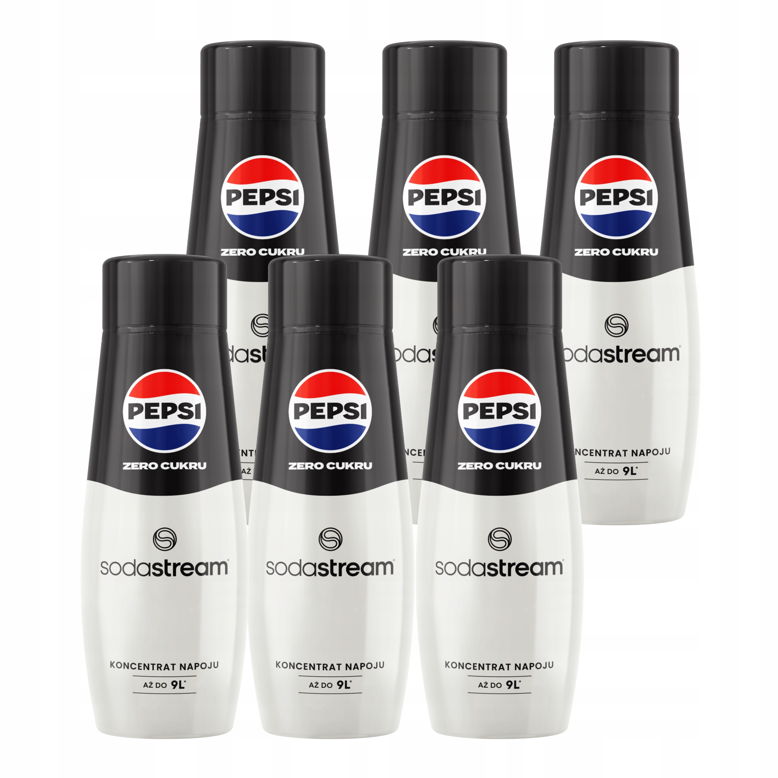 Levně Sirup koncentrát pro saturátor Pepsi Max Zero Soda Stream Bez Cukru x6