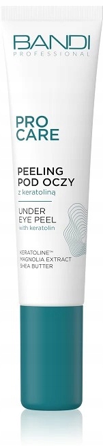 BANDI Pro Care Przeciwzmarszczkowy PEELING POD OCZY z Keratoliną 14 ml Stan opakowania oryginalne