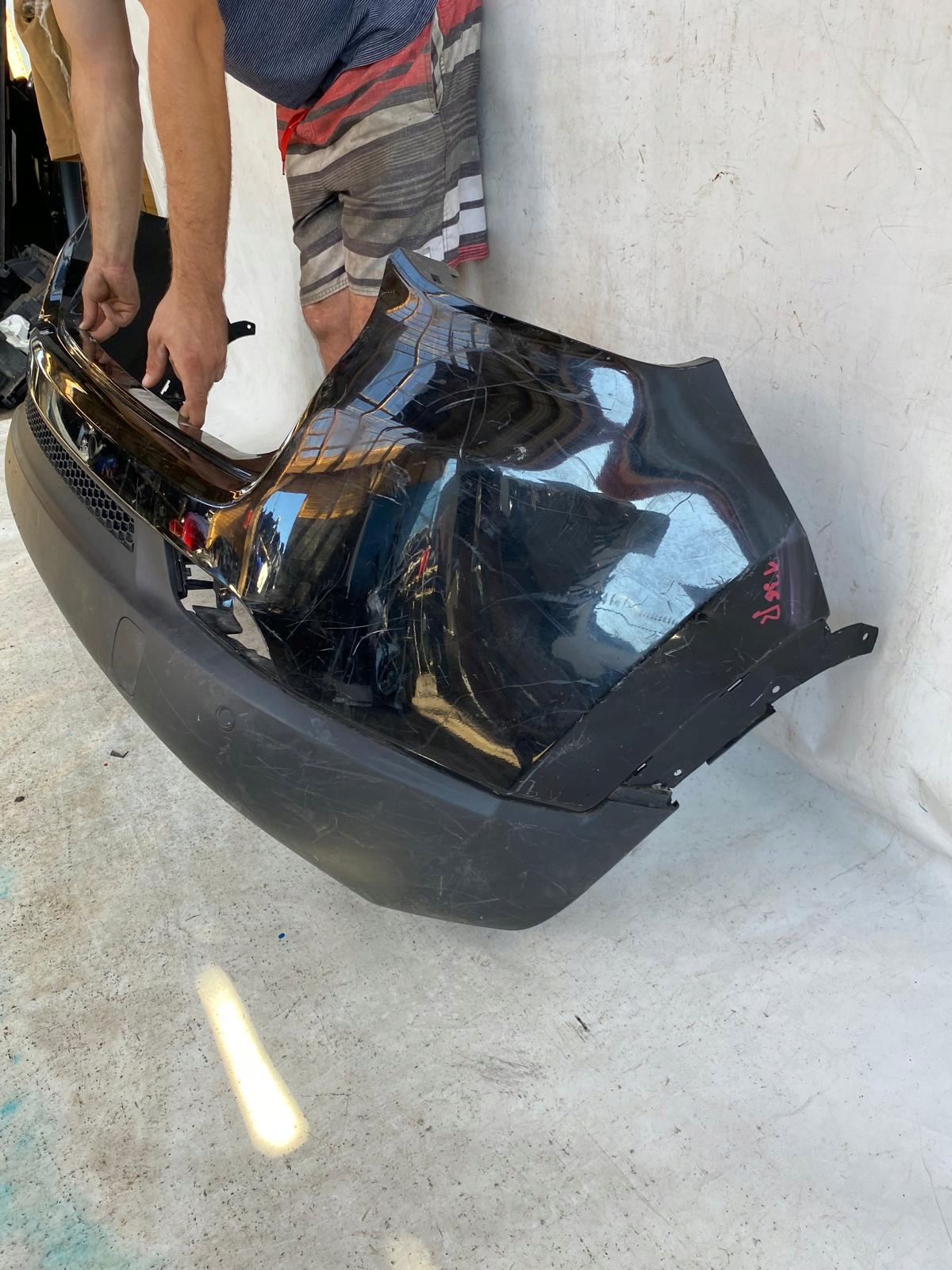 JEEP COMPASS II 2 16-> bumper rear part rear PDC
