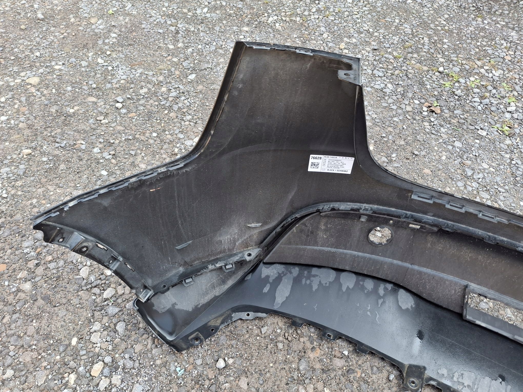 bumper rear TESLA MODEL Y 2020R->