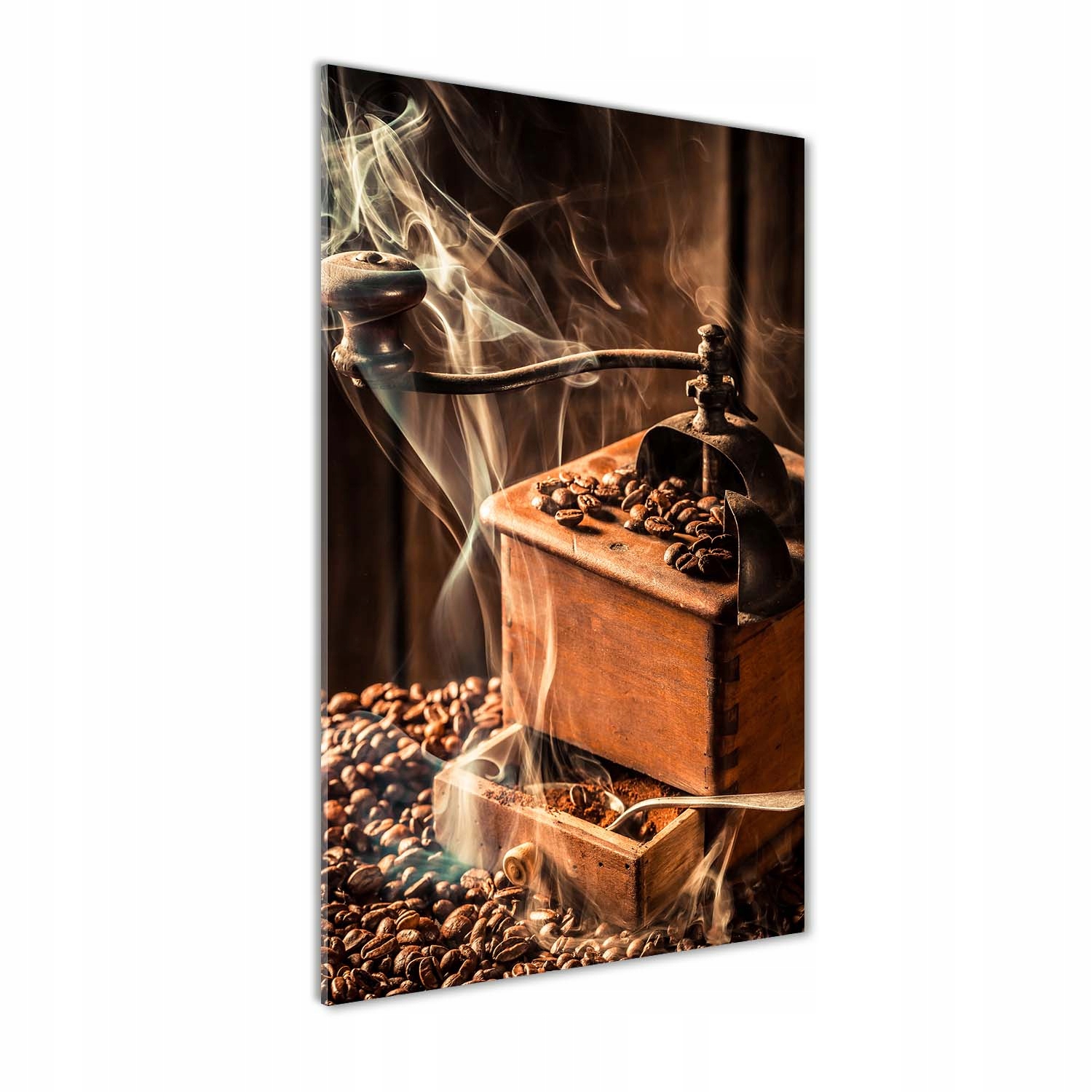Moderní akrylový fotoobraz Zrnka kávy 60x120 cm