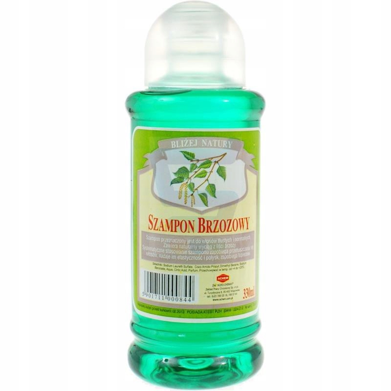 

Szampon Achem 330 ml Brzozowy