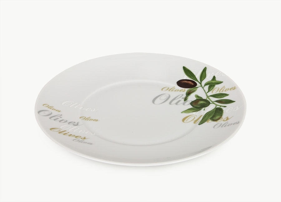 

Talerz płytki śr. 21cm Olives motyw oliwek