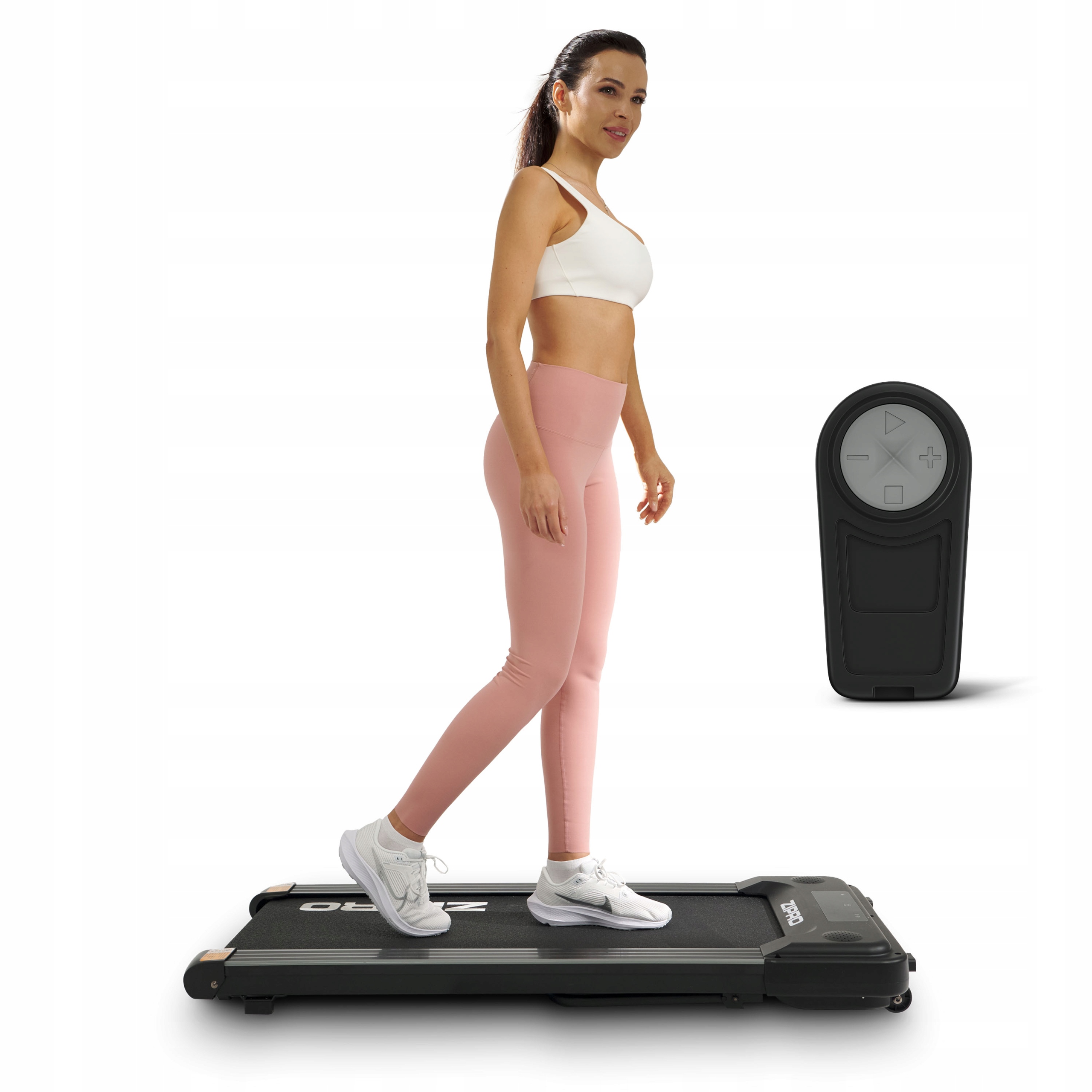 Cicha Bieżnia Domowa Elektryczna z Pilotem do 6km/h 110kg Yougo Zipro