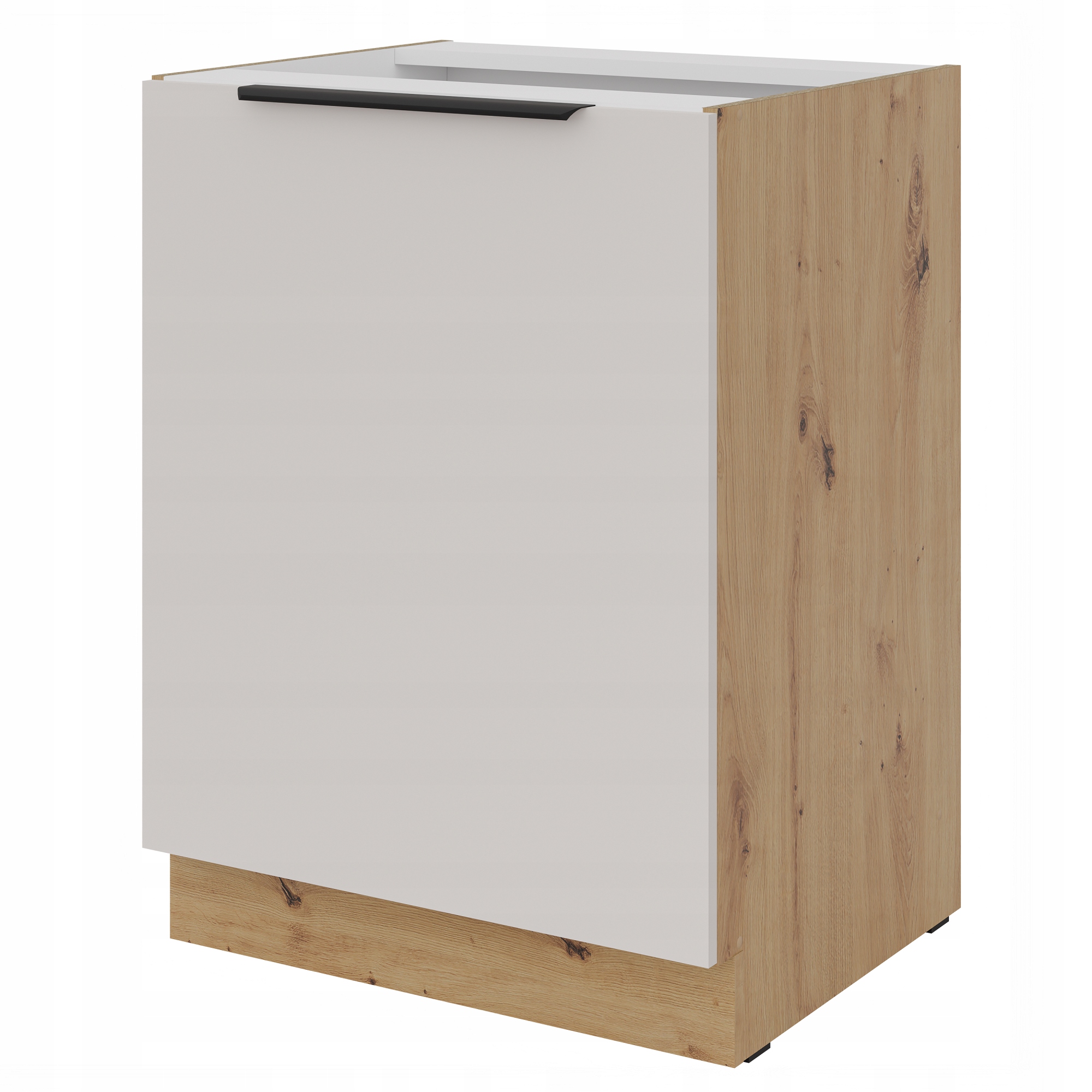 Kuchyňská skříňka stojící 60 cm s spodní policí. Skříňka Kašmír Dub Artisan