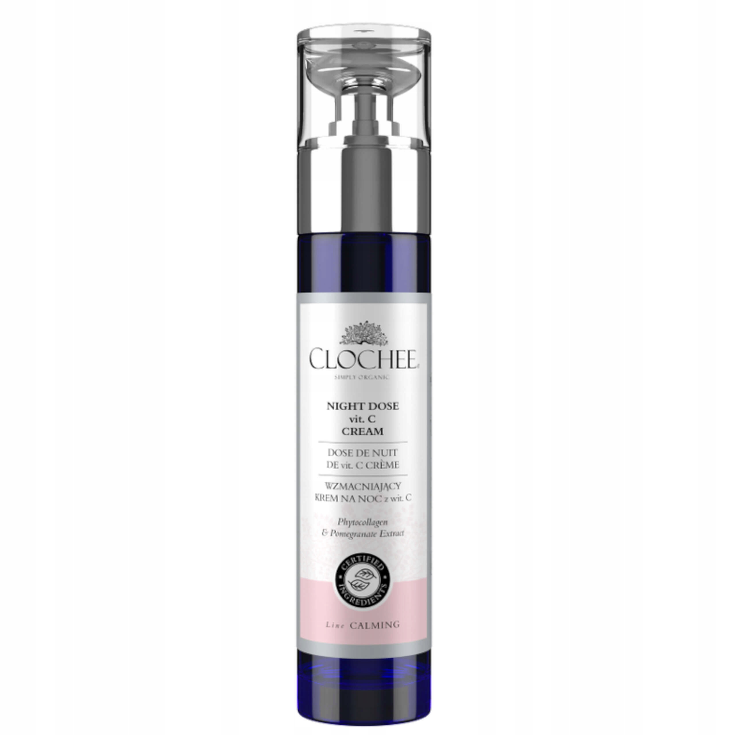 CLOCHEE_Night Dose Vit C Cream posilující krém s vitamínem C na noc 50 ml