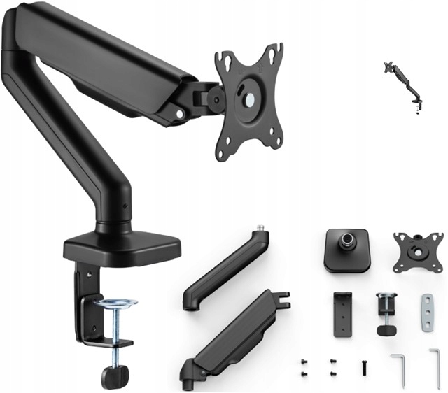 Nastavitelný držák stojanu na rameno monitoru k psacímu stolu na monitor Lg 24MP55HQ