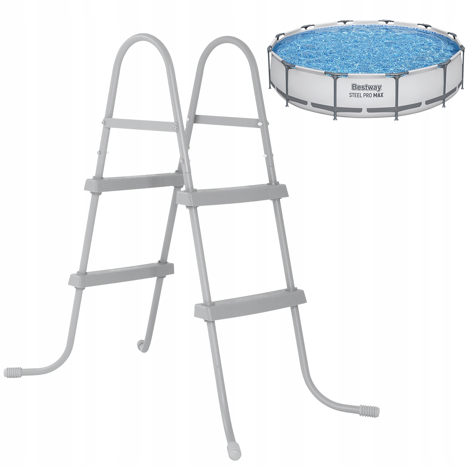 Oboustranný Žebřík Na Schody Žebřík Se Hodí Do Bazénu Bestway 56416