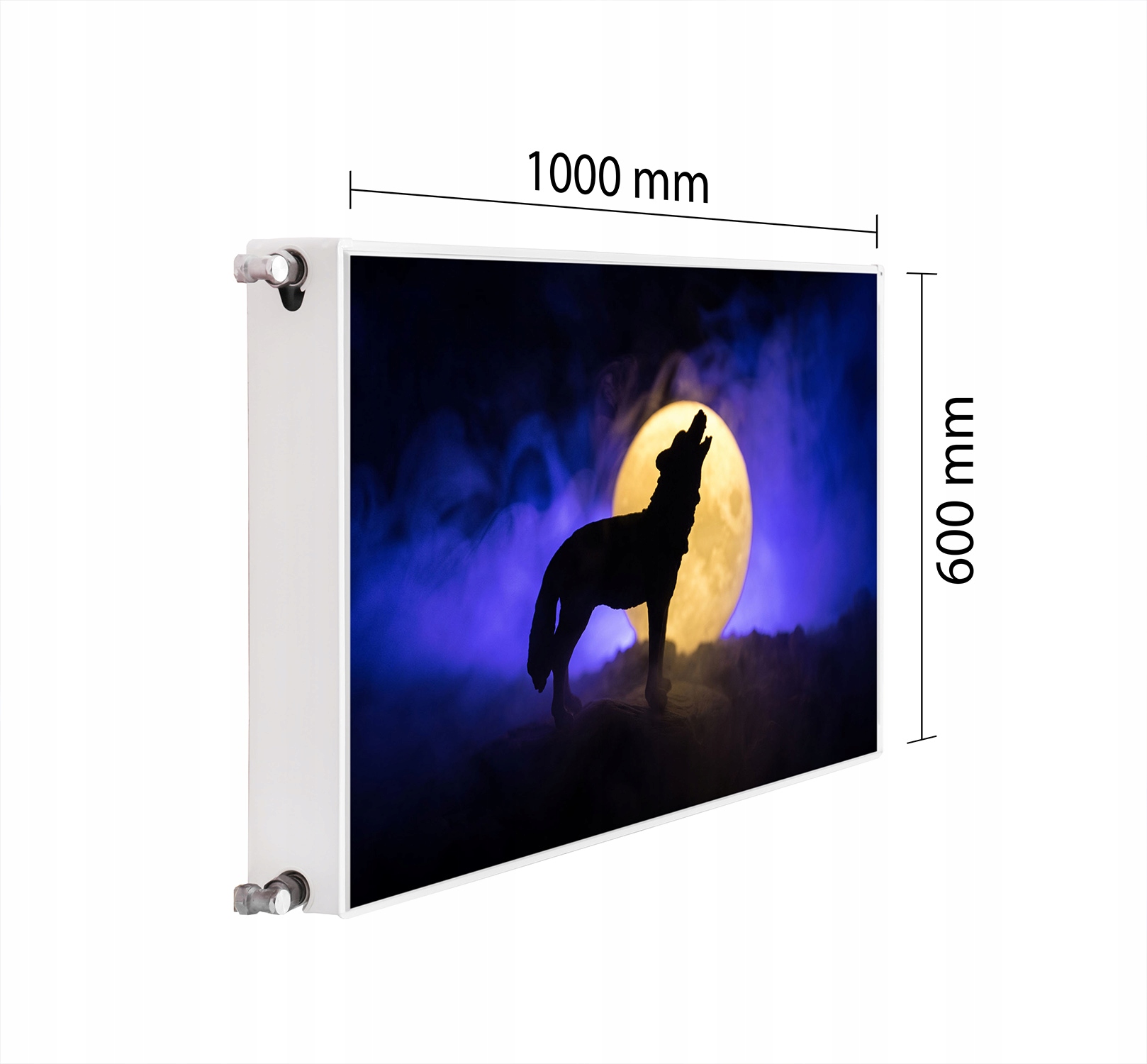 Kryt Na Radiátor Maskovač 100x60 Vlk Podložka Magnet