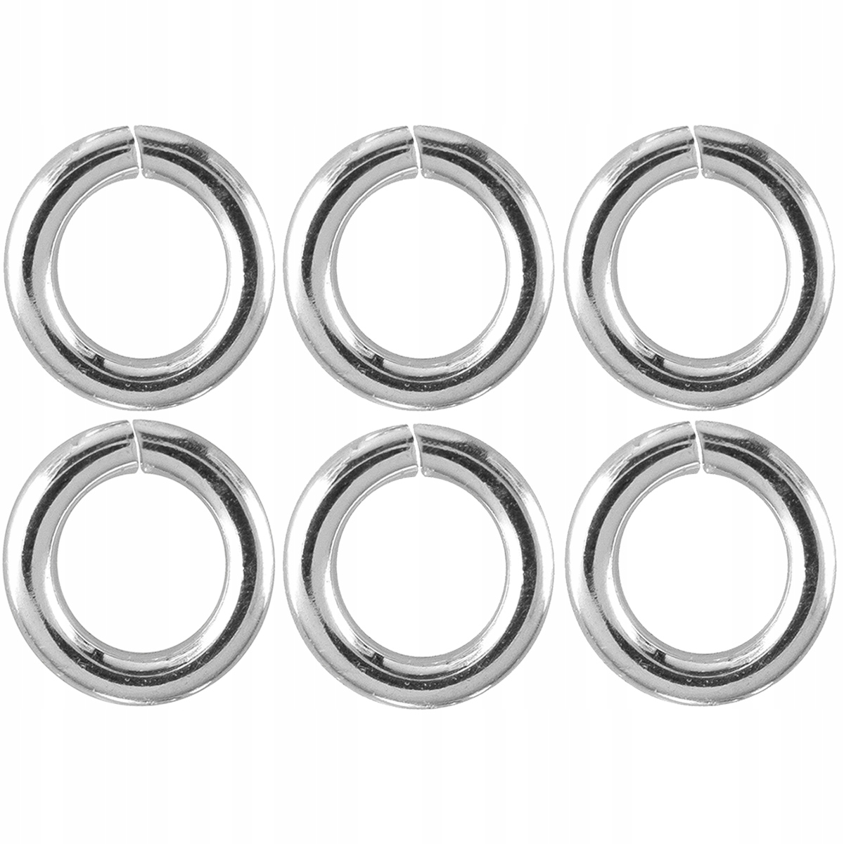 

Versil kółka zaciskowe 5 mm 6 sztuk Srebro 0,925