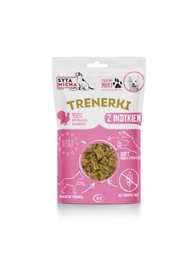 5 x Syta Micha Trenérky s krůtím masem pro psa 80 g
