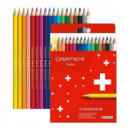 Pastelky Swisscolor 18 barev /Carandache
