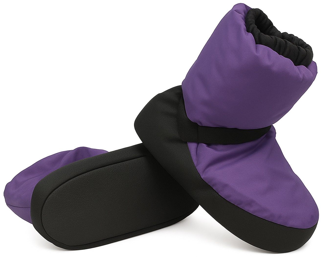 Buty Ocieplające do Tańca Baletki Ocieplacze Pl Fioletowe 40/41