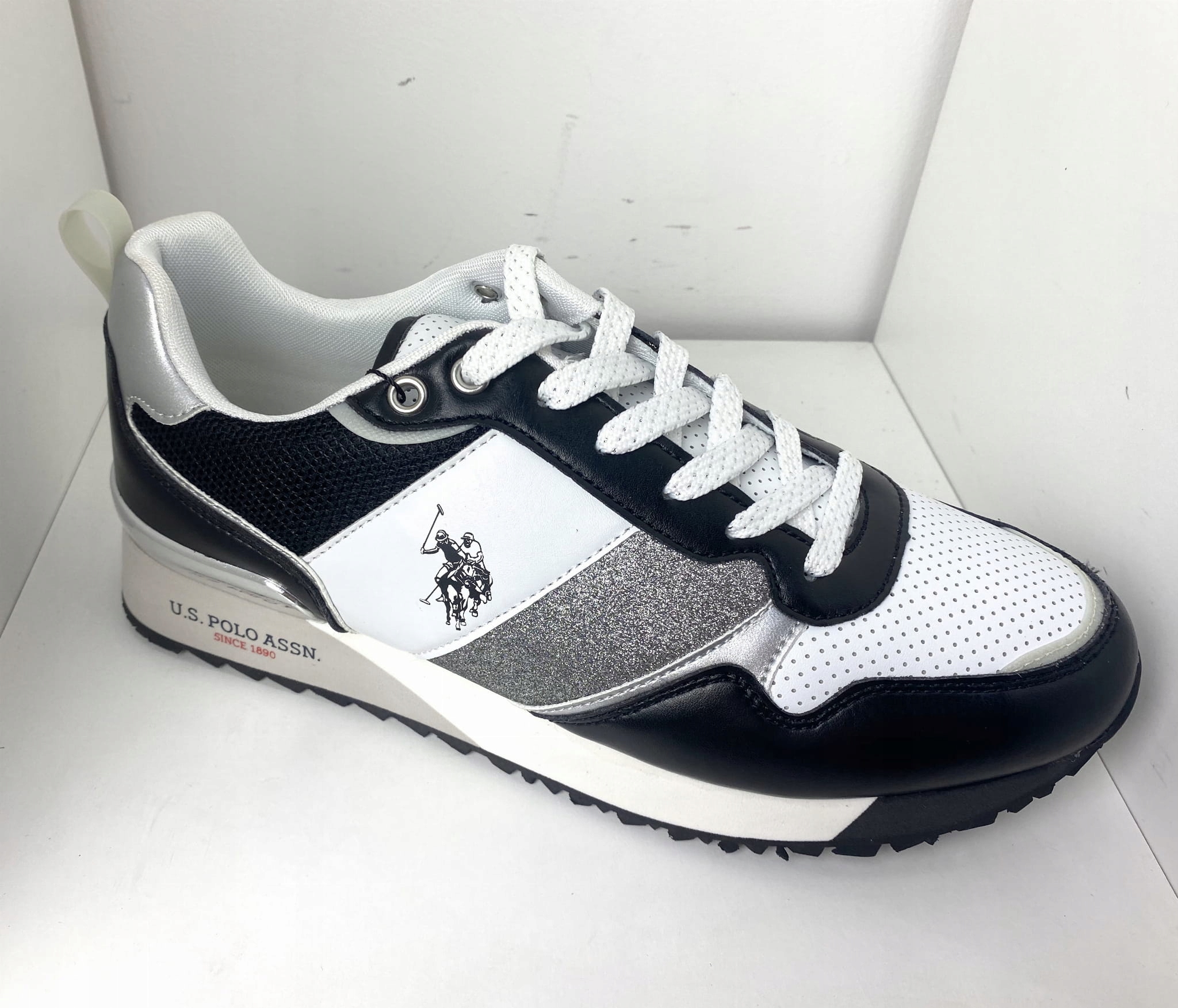 Dámské tenisky U.s. Polo FRIDA113 Black/white 36, černá