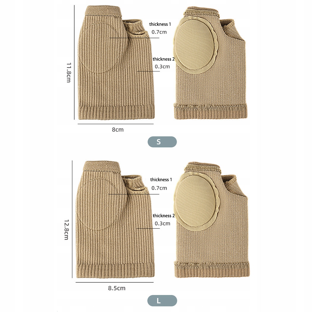 1pair=2Pcs Feet Care Toe Hallux Valgus Correc Marka inna marka