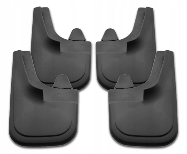 Универсальные брызговики комплект спереди и сзади для авто