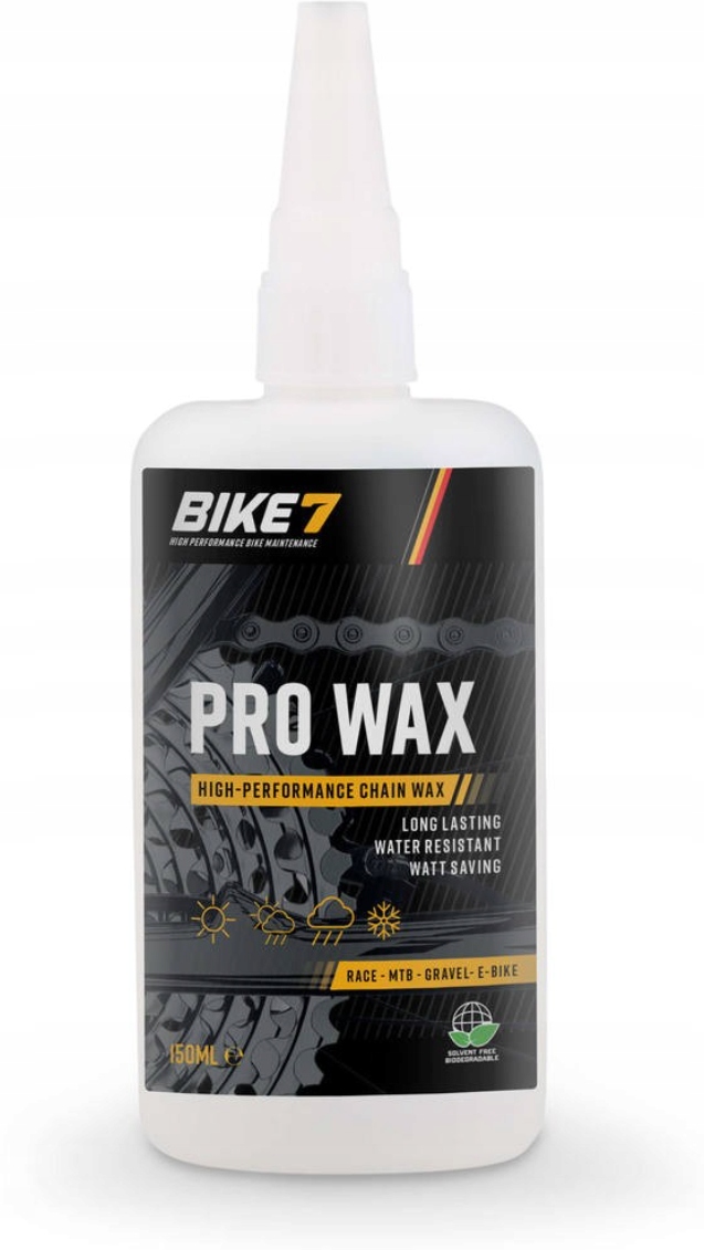 Pro Wax Bike 7 | WOSK smar do smarowania łańcucha rowerowego 150 ml | BEST!