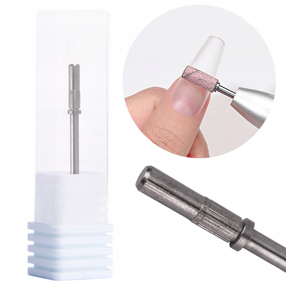 TRZPIEŃ NOŚNIK STALOWY DO KAPTURKÓW NAKŁADEK PEDICURE MINI 3mm ZĄBKI