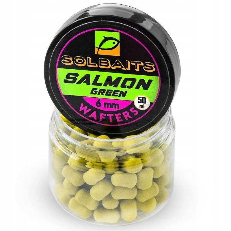 Przynęty Solbaits Salmon 6mm Wafters Green 50ml