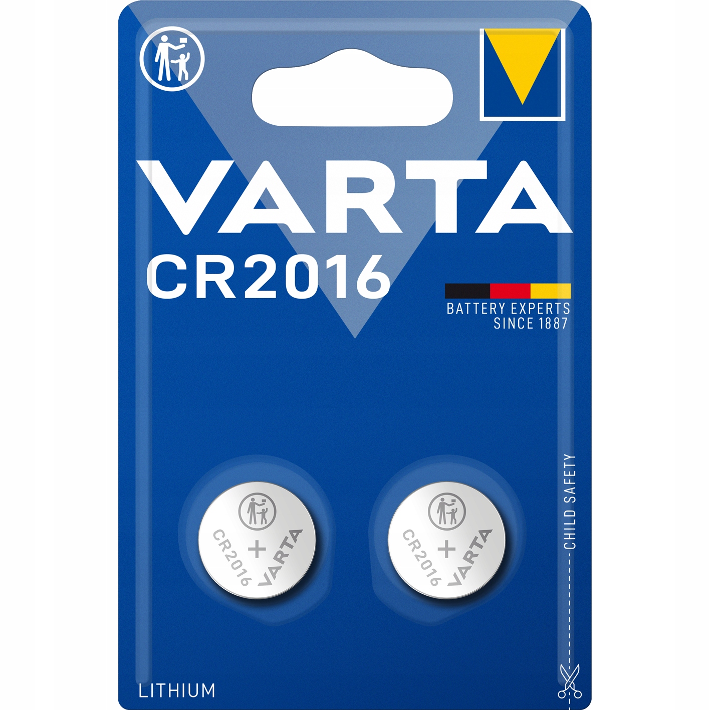 

2x Bateria Guzikowa Varta CR2016 Litowa 3V