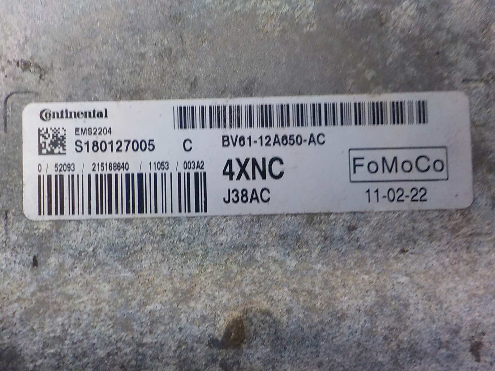 FORD FOCUS III Computer Bedienteil BV61-12A650-AC S180127005C 4XNC