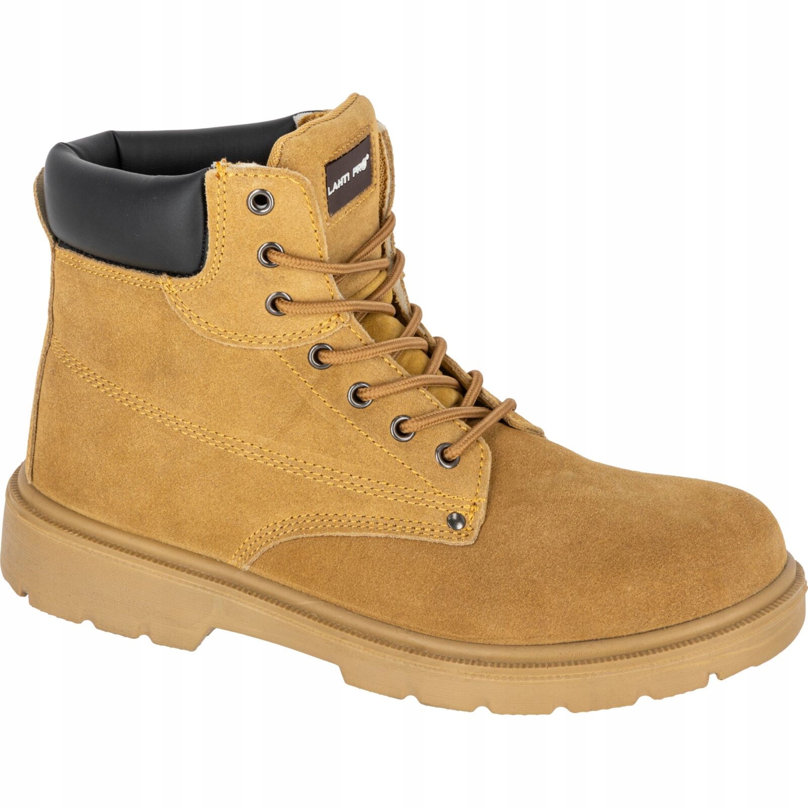 Trzewiki Zamszowe Beżowo-brąz., S1P Sra, 39, Ce, Lahti